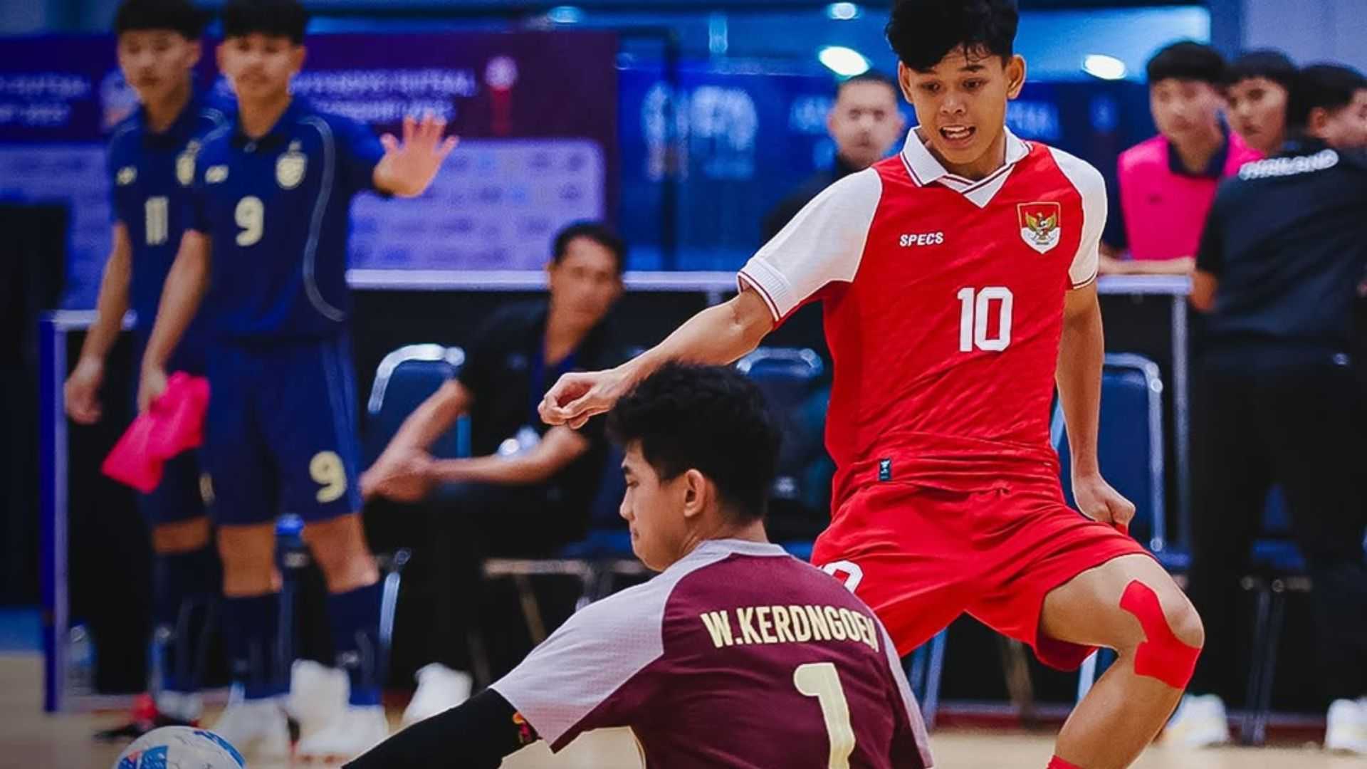 Timnas Futsal U19 Indonesia Gagal Juara Usai Takluk dari Thailand